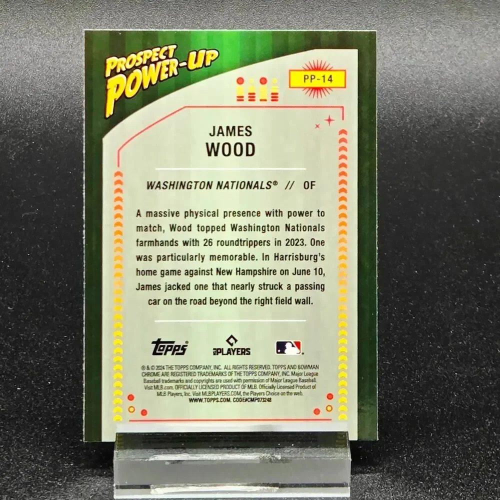 Topps james wood